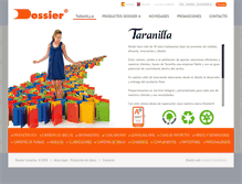 Tablet Screenshot of dossiercarpetas.com